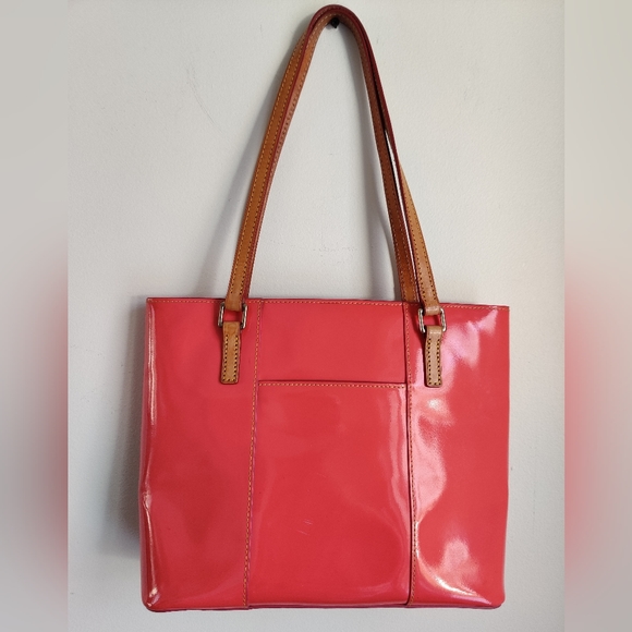 Dooney & Bourke Patent Leather Lexington Tote Bag - Picture 10 of 16